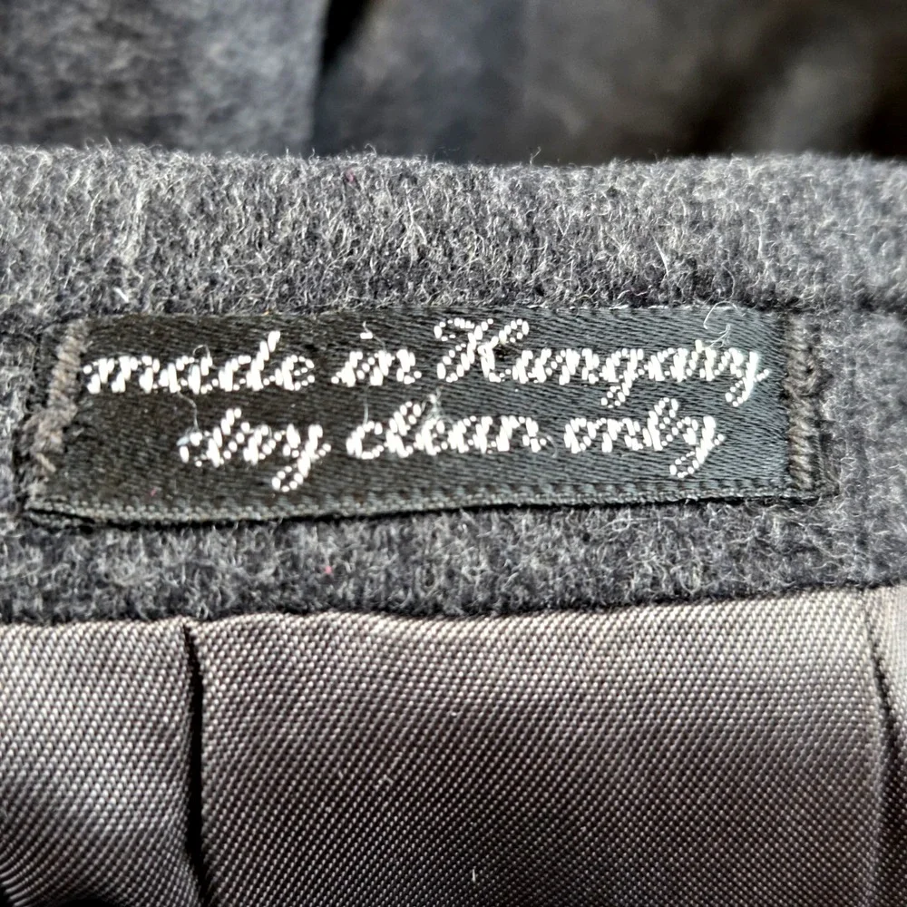 J.G. Hook‎ Cashmere Blend Blazer Men's 42R Charcoal Gray Jacket Old Money Preppy